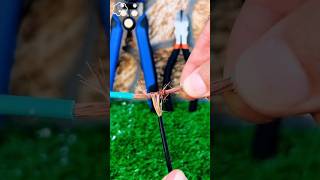 How to connect the cable in the middle #videoshort #diy #diycrafts #fyp