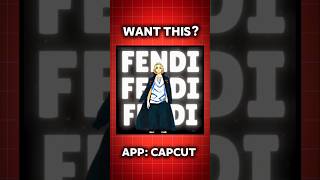How To Make A Fendi Intro Aura Effect On Capcut | Capcut Tutorial #capcut #capcuttutorial #anime
