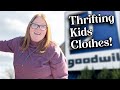 Can we find enough Kids clothes at Goodwill?