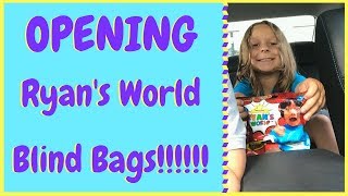 Opening Ryan's World RyanToysReview New Blind Bags