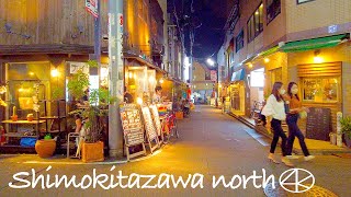 【東京夜散歩】下北沢 散歩(北側)の古着屋 雑貨店 4K Tokyo Shimokitazawa Night walk