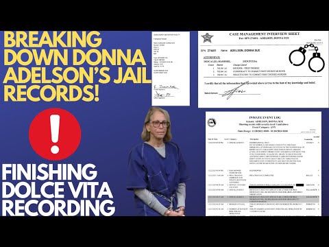 Donna Adelson's Jail Records & Finishing Dolce Vita Recording