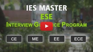 ESE Interview Guidance Program by IES Master