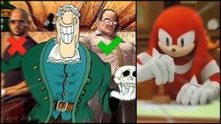 Knuckles rates GigaChads