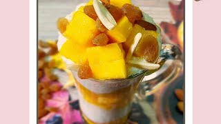 Shahi Mango Firni| Phirni with a mango twist| Tasty and Easy Mango Dessert