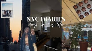 NYC Diaries ☀️ realistic days, summer, trying new hobbies, productive days in my life
