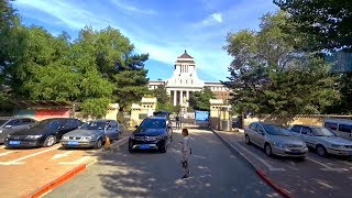 大陸東北吉林長春街頭離開偽滿八大部往偽滿洲國皇宮 To Imperial Palace of Manchukuo  Changchun, Jilin (China)