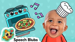 The Food Song (CUPCAKE, Pizza & more) | Learn Colors for Kids | Nursery Rhymes | Speech Blubs