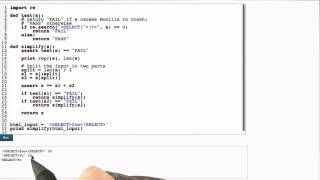 Simplifier in Action Solution - Software Debugging