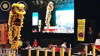 2015 Genting Lion Dance 沙巴亞庇三聖宮體育會龍獅團 (Major Fall)