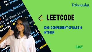 1009. Complement of Base 10 Integer | Leetcode POTD | Python