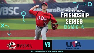 Women's Baseball Friendship Series | Game 4