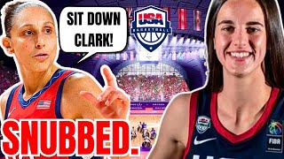 DIANA TAURASI on Team USA could spell DOOM for Caitlin Clark Making Olympic Squad! WNBA |