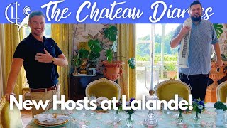 Andrew & Michael Host our Guests whilst Philip & I are in Maastricht!
