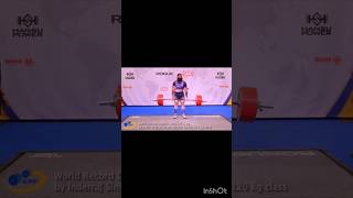 World Record of Deadlift by inderraj Singh 💪💪#shorts #highschoolsports