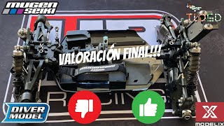 Valoración final y conclusiones Mugen MBX8R (review) radio control car