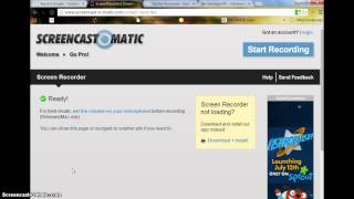 My Sample Screencast