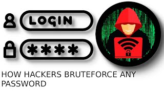 How hackers break(bruteforce) any password using hashcat and a password dictionary