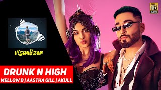 Drunk N High | Mellow D | Aastha Gill | Akull | Mralone | latest Punjabi songs
