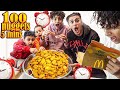 100 CHICKEN NUGGETS IN 5 MINUTES CHALLENGE *RAMADAN EDITION*