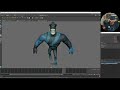 maya animation tutorial beta run cycle i blocking