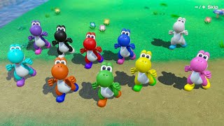 If All 10 Characters Were Yoshi In Mario Party Superstars