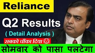 Reliance Q2 Results ( Detail Analysis )🔴 Reliance Industry Share Mukesh Ambani News🔴 Jio Retail SMKC