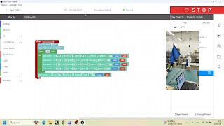 Creating and editing Python created by Blockly using AI for the XArm5