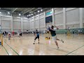 제17회 군산 새만금 전국배드민턴대회 남복40a 에이스클럽 군산시 강용휘 김형구 vs 서신클럽 전주시 이종명 임채형