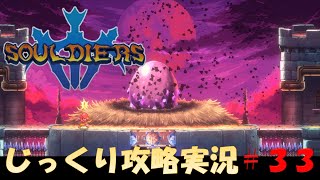 【Souldiers】【ソウルライクなメトロイドヴァニア】【イベントのみ和訳あり】ソルジャーズ じっくり攻略実況 第33回【ドラゴンキャッスル】