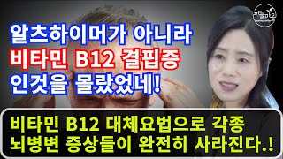 비타민 B12 대체요법으로 각종 뇌병변 증상들이 완전히 사라진다.! [하늘마을 힐링센터 유소영 원장]