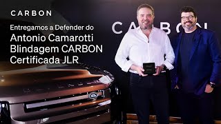 Blindagem CARBON certificada para a Defender de Antonio Camarotti