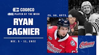 Generals’ Ryan Gagnier named Cogeco OHL Player of the Week