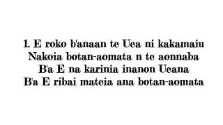 E a kaniin te Ake - Kiribati 2019