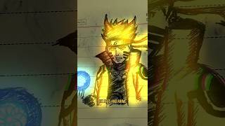 [ASMR]🦊Naruto Uzumaki✨Drawing from NARUTO🌀(sketchbook) #shorts #satisfying #anime