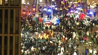 Philadelphia celebrating Eagles Super Bowl, clash with police | Raw video