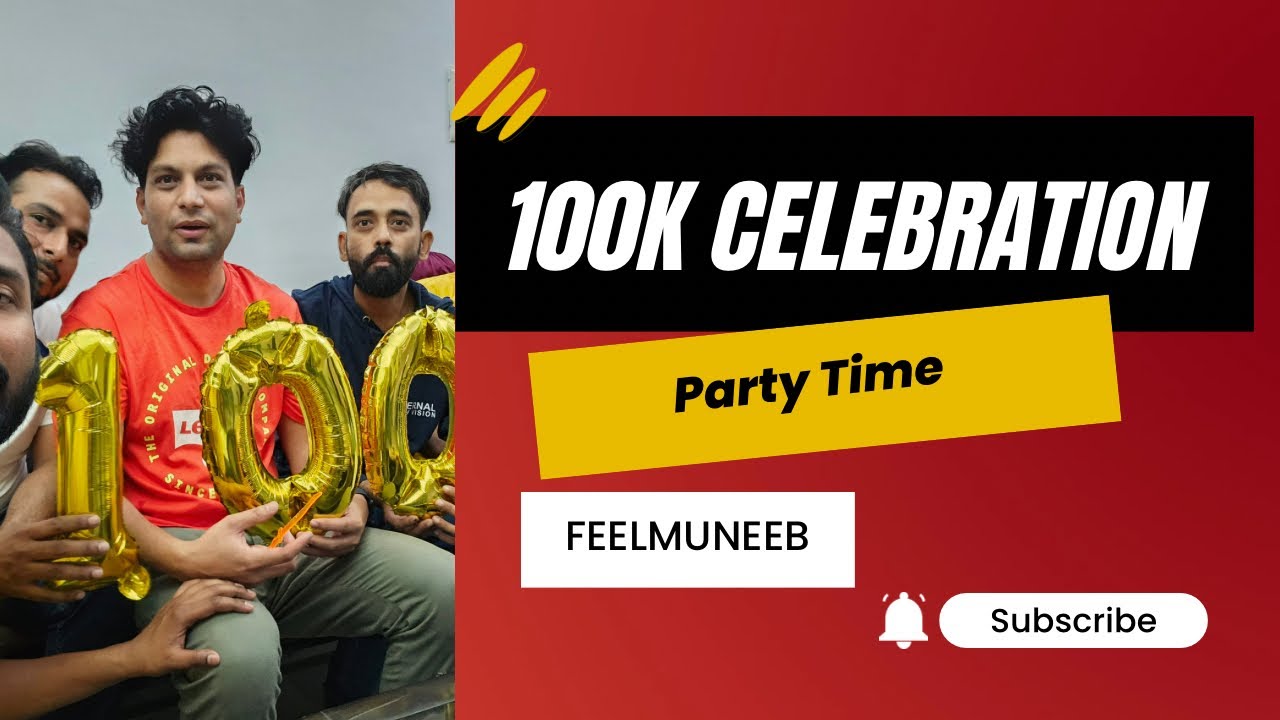 100k Celebration Vlog Youtube