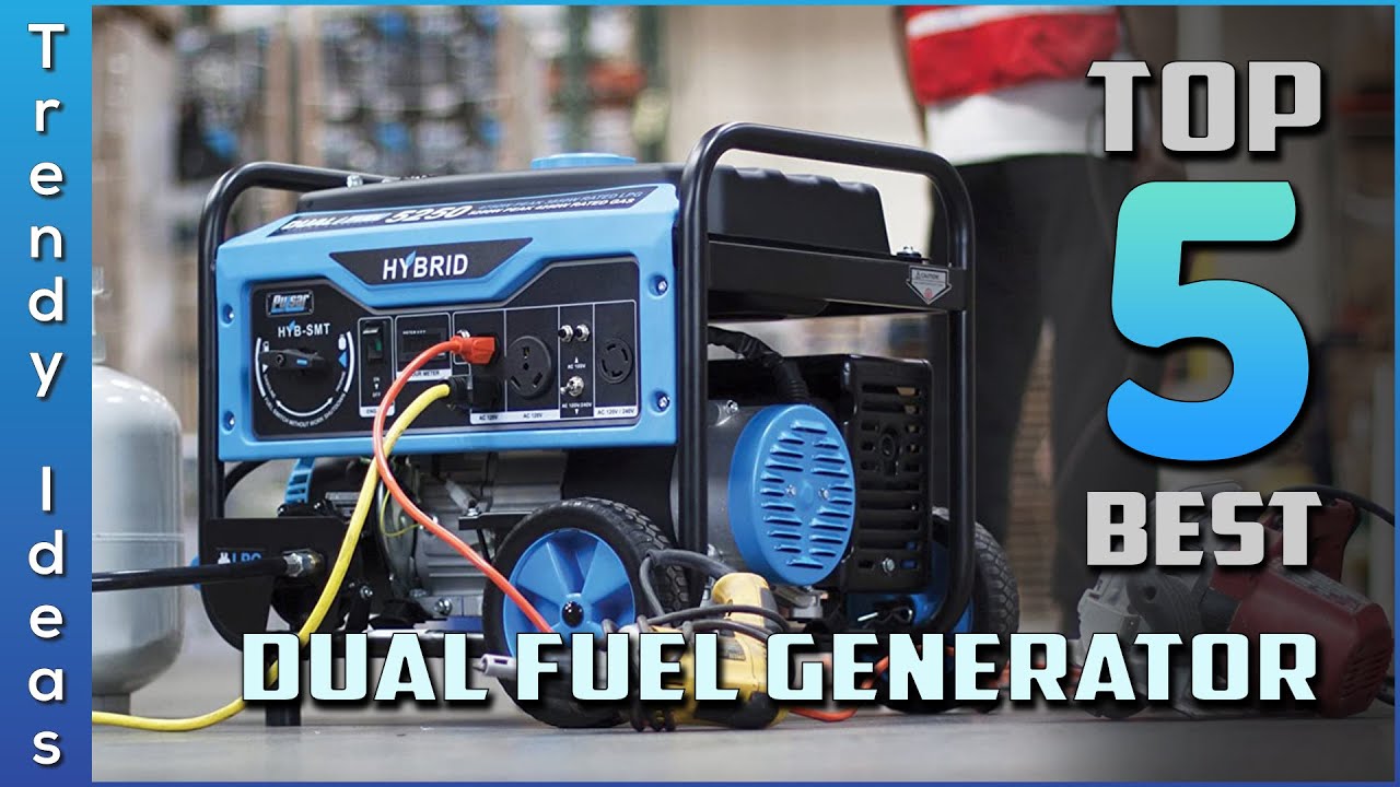 Top 5 Best Dual Fuel Generator Review In 2023 - YouTube