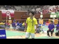 桃田 賢斗 vs 竹内 義憲　全日本実業団2015　準々決勝