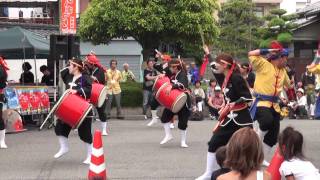 琉球國祭り太鼓 ( 島唄 ) in 粕壁エイサーまつり 2011