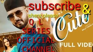 Cut jas deep official music video Gippy Grewal Letest Punjabi song 2019 Q L series official channel