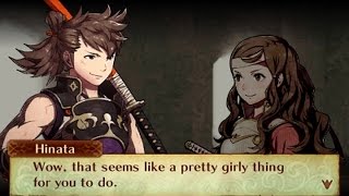 Fire Emblem Fates: Birthright - Hana \u0026 Hinata Support Conversations