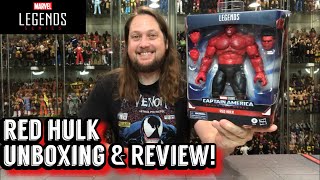 Red Hulk Captain America Brave New World Marvel Legends Unboxing \u0026 Review!