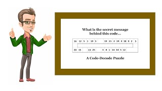 Find The Secret Message A Code Decode Puzzle