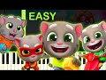 ALL Talking Tom Games On Piano