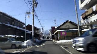 本郷駅～あっぷるハウス三輪までの道順　長野市