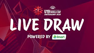 FIBA U19 Basketball World Cup 2025 | Draw