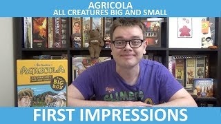 Agricola: All Creatures Big and Small - First Impressions - slickerdrips