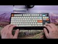 gateron smoothie gmk87 sound test