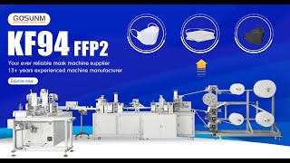 3D KF94 Fish Type Mask Machine